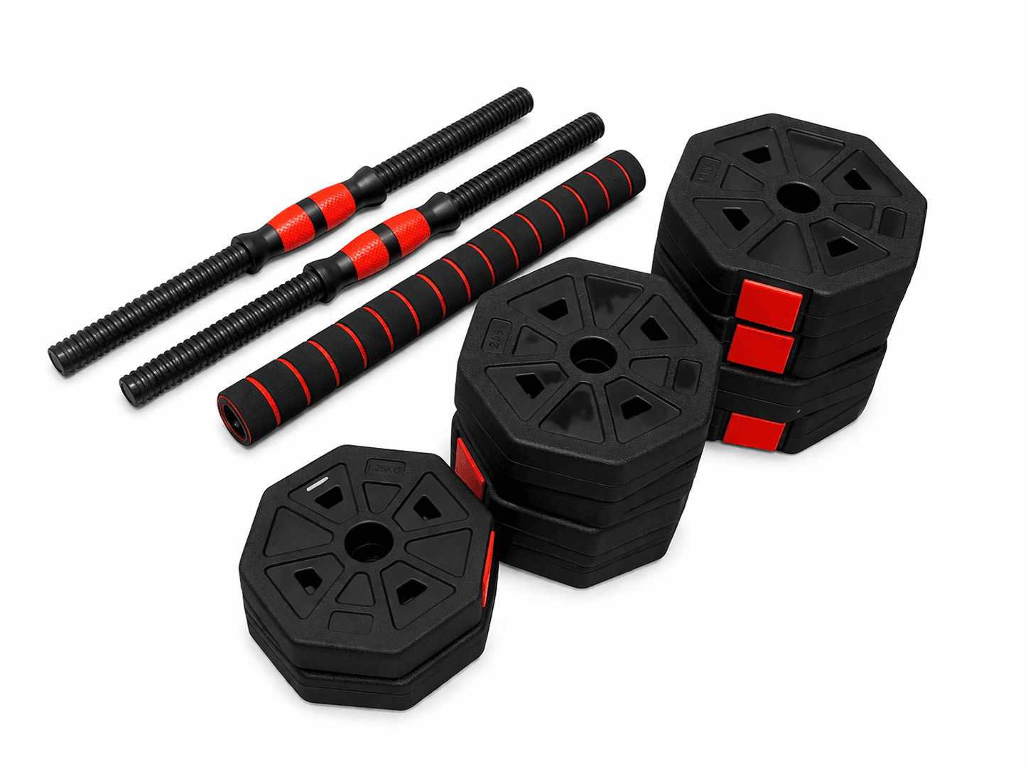 Quickgym justerbart 17KG vægtsæt 3 — billede 2